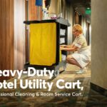 Główny wózek serwisowy do profesjonalnego sprzątania